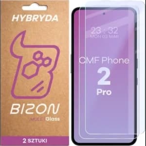 Bizon Glass Mule Duo Nothing CMF Phone 2 Pro [2 PACK]
