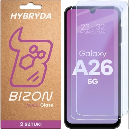 Bizon Glass Mule Duo Samsung Galaxy A26 5G [2 PACHET]