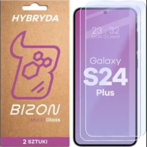 Bizon Glass Mule Duo Samsung Galaxy S24+ Plus [2 PACK]