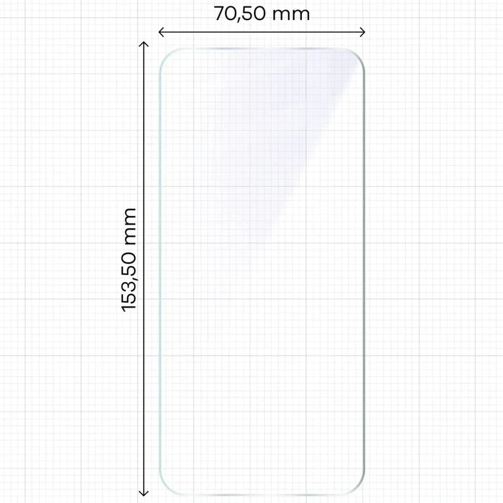 Bizon Glass Mule Duo Oppo A6 Pro 5G [2 PACK]
 - 2