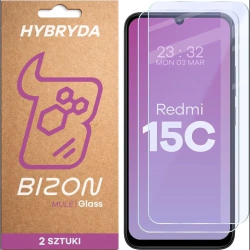 Bizon Glass Mule Duo Xiaomi Redmi 15C 4G [2 PACHET]
