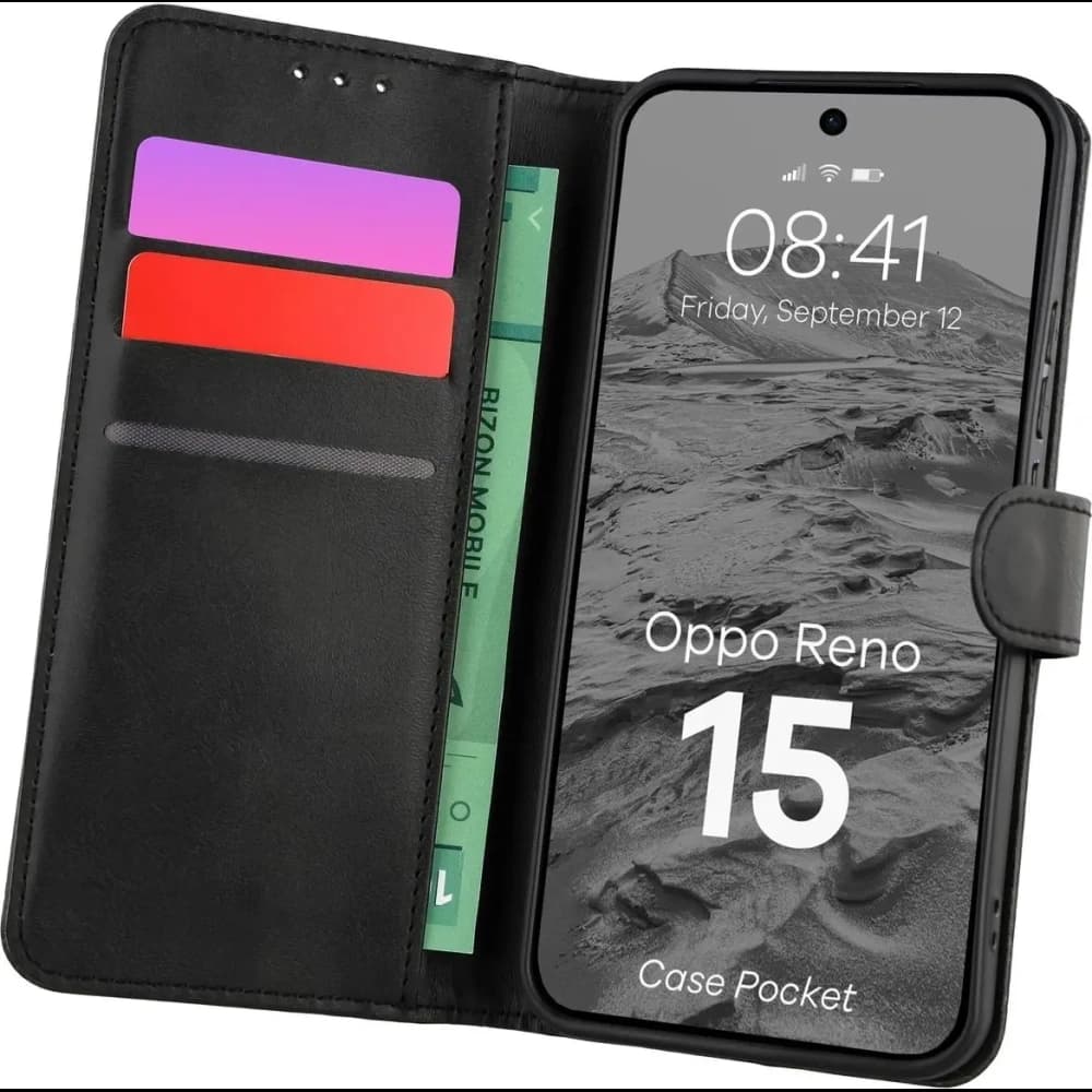 Bizon Case Pocket Oppo Reno 15 negru - 1