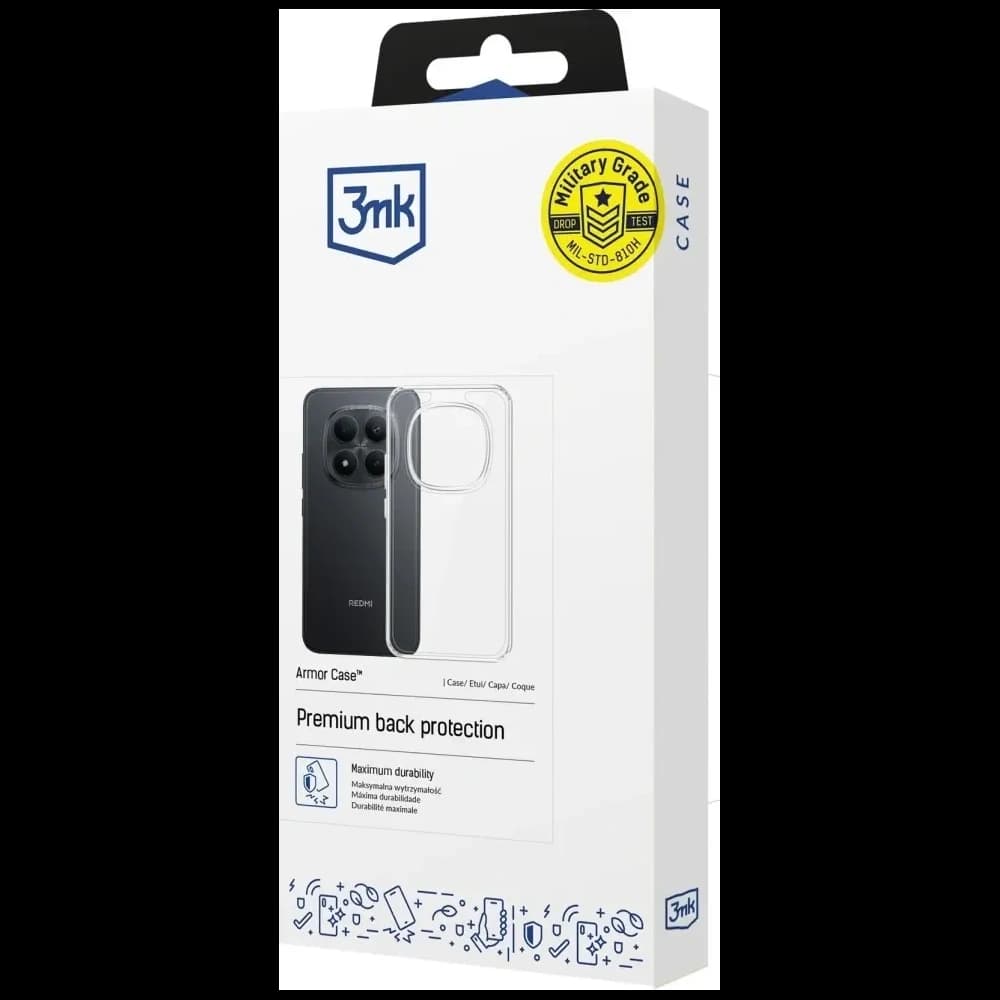 Etui 3MK Armor Case do Redmi Note 15 Pro 4G - 3