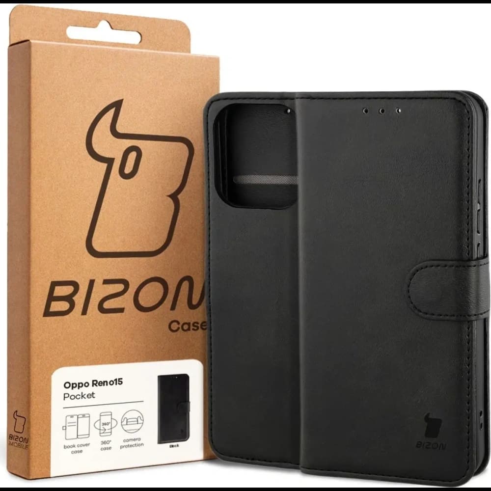Bizon Case Pocket Oppo Reno 15 negru - 6