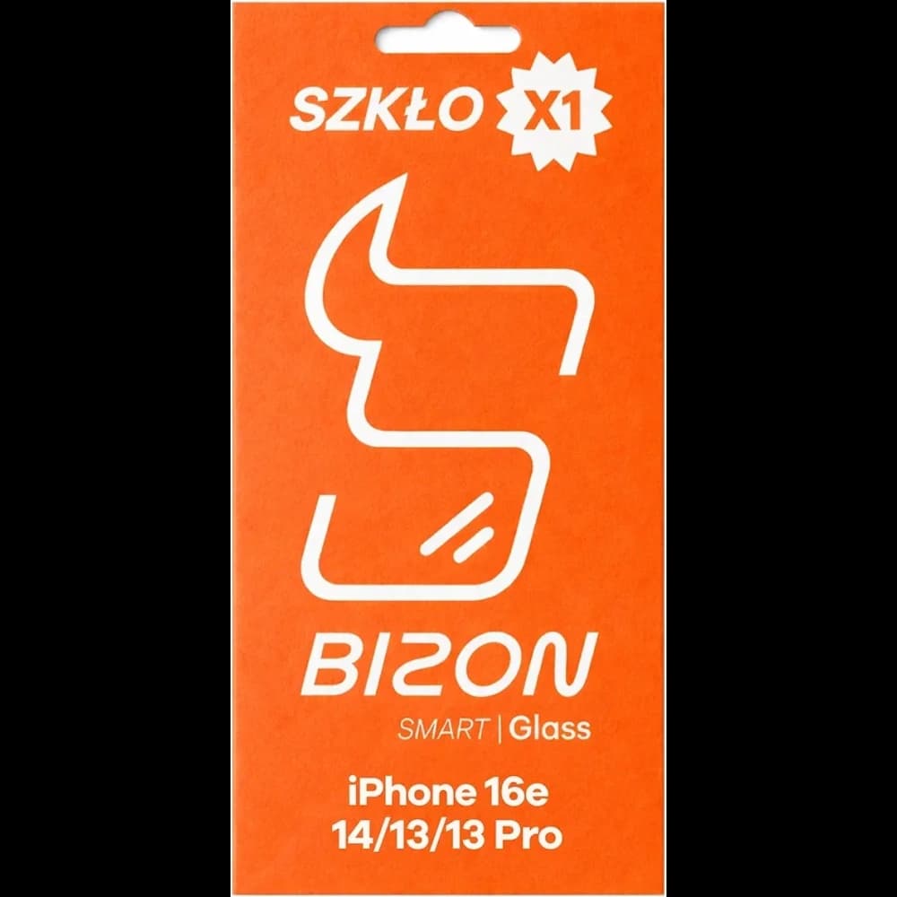 Bizon Smart Glass 2.5D Apple iPhone 17e / 16e / 14 / 13 Pro / 13 - 4
