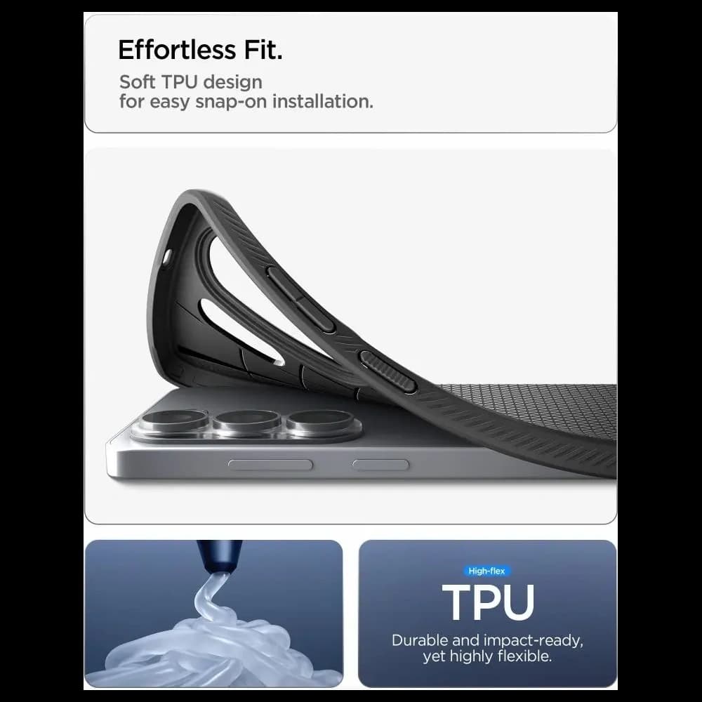 Spigen Liquid Air Samsung Galaxy S26 Ultra Matte Black
 - 8