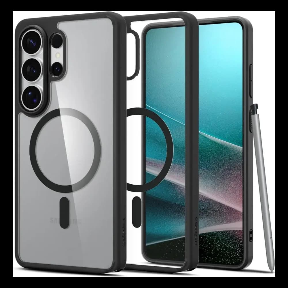 Spigen Ultra Hybrid Mag MagSafe Samsung Galaxy S26 Ultra Matt Fekete - 1