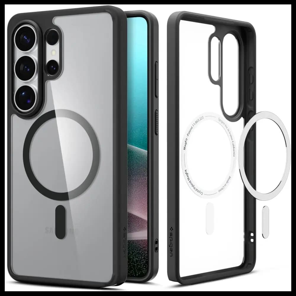 Spigen Ultra Hybrid Mag MagSafe Samsung Galaxy S26 Ultra Matt Fekete - 2