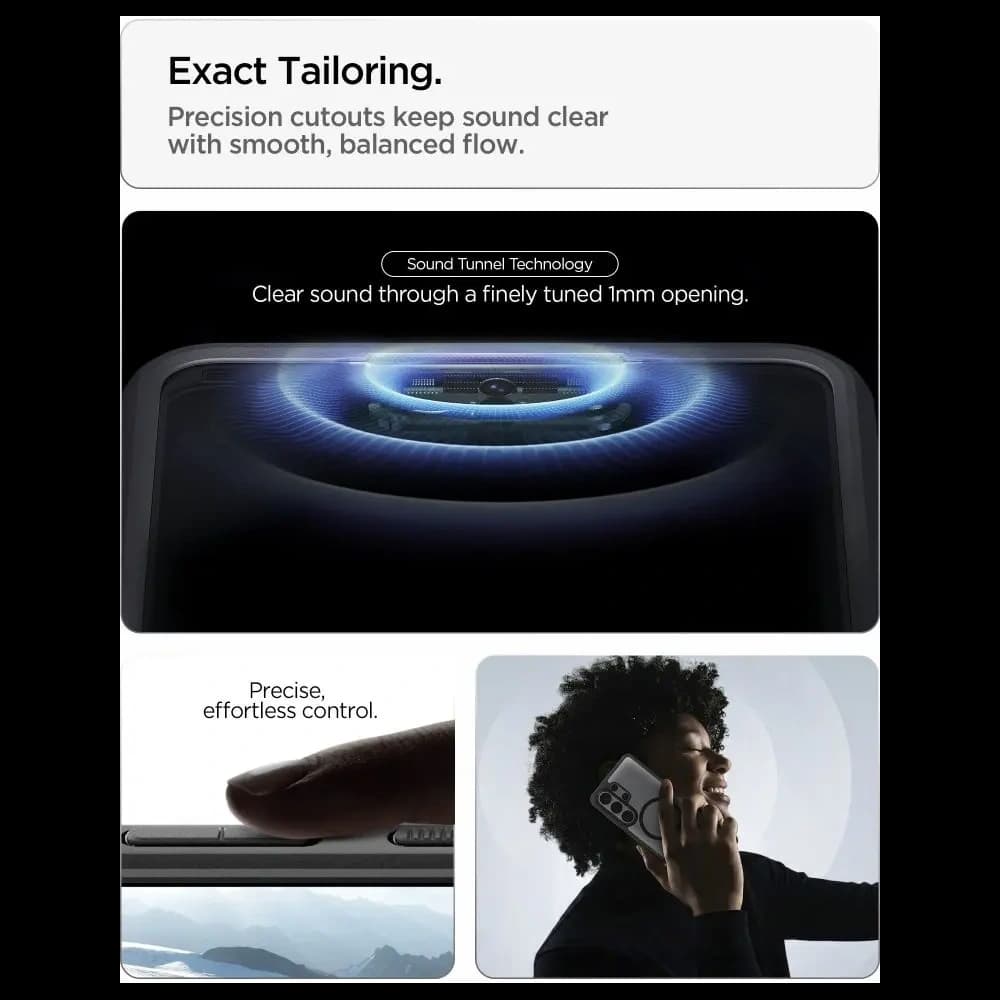 Spigen Ultra Hybrid Mag MagSafe Samsung Galaxy S26 Ultra Matt Fekete - 12