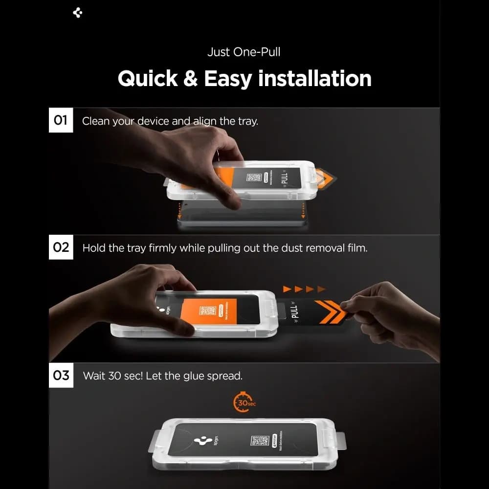 Spigen Glas.tr ez Fit Pro HD Samsung Galaxy S26 Ultra Clear
 - 13
