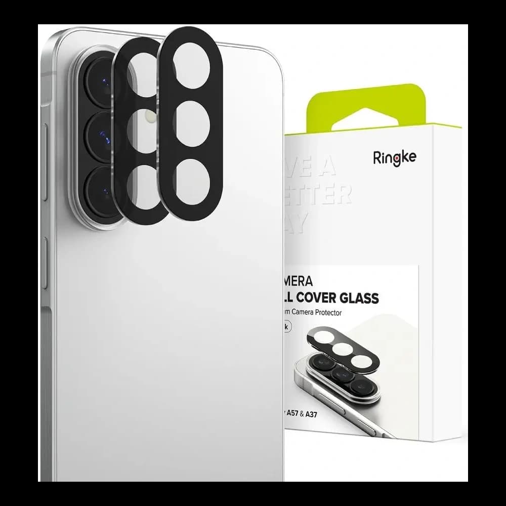 Ringke Camera Full Cover Samsung Galaxy A37 / A57 5G Schwarz [2 PACK]
 - 1