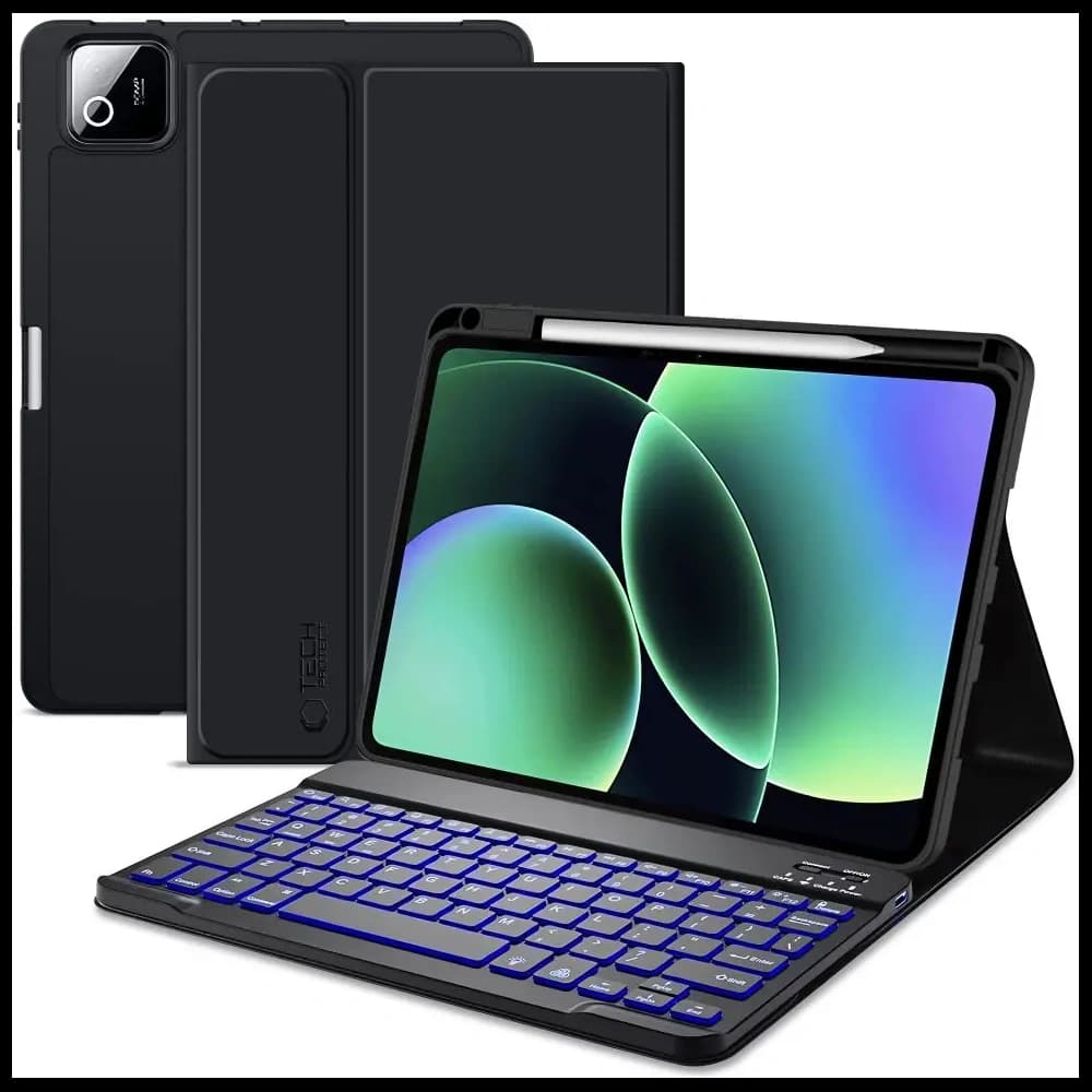 Tech-protect SmartCase Pen + Keyboard Xiaomi Pad 8 / 8 Pro / 7 / 7 Pro 11.2 černá
 - 1