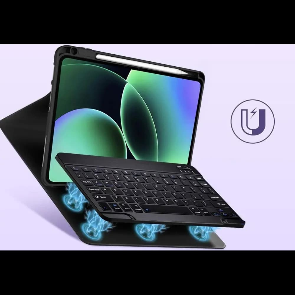 Tech-protect SmartCase Pen + Keyboard Xiaomi Pad 8 / 8 Pro / 7 / 7 Pro 11.2 černá
 - 6