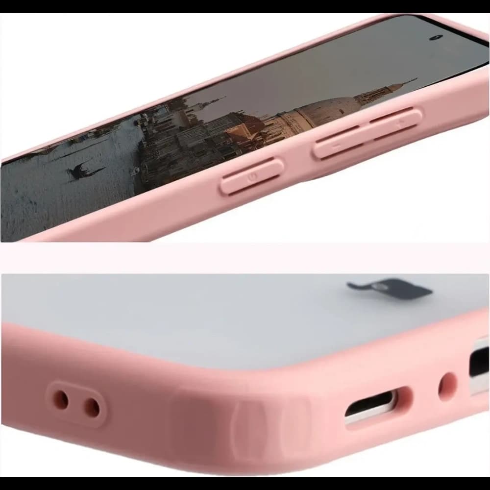 Bizon MatteO Magnetic Pack Samsung Galaxy A37 5G / A36 5G, rauchiges hellrosa
 - 6