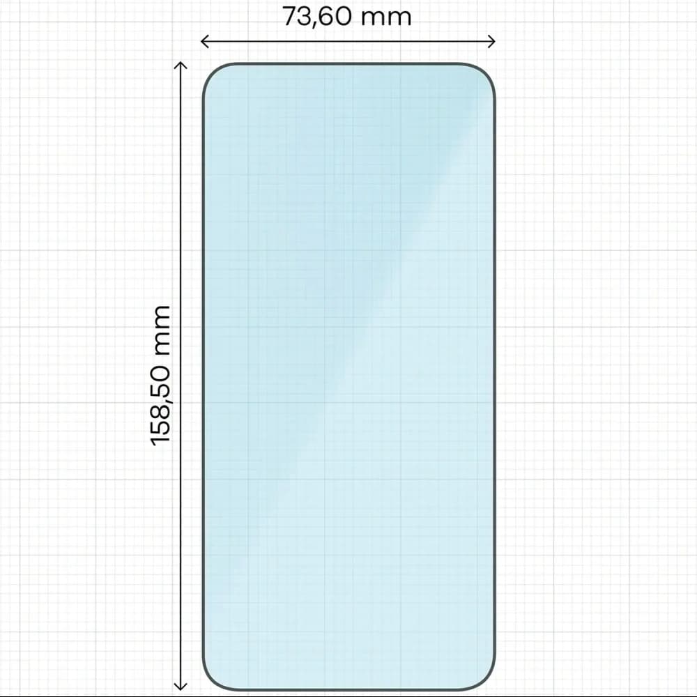 Bizon Smart Glass 2.5D Xiaomi POCO F7
 - 2