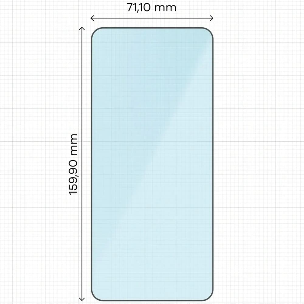 Bizon Smart Glass 2.5D Motorola Moto G15 / G15 Power / G05 / E15 / G56 5G - 2