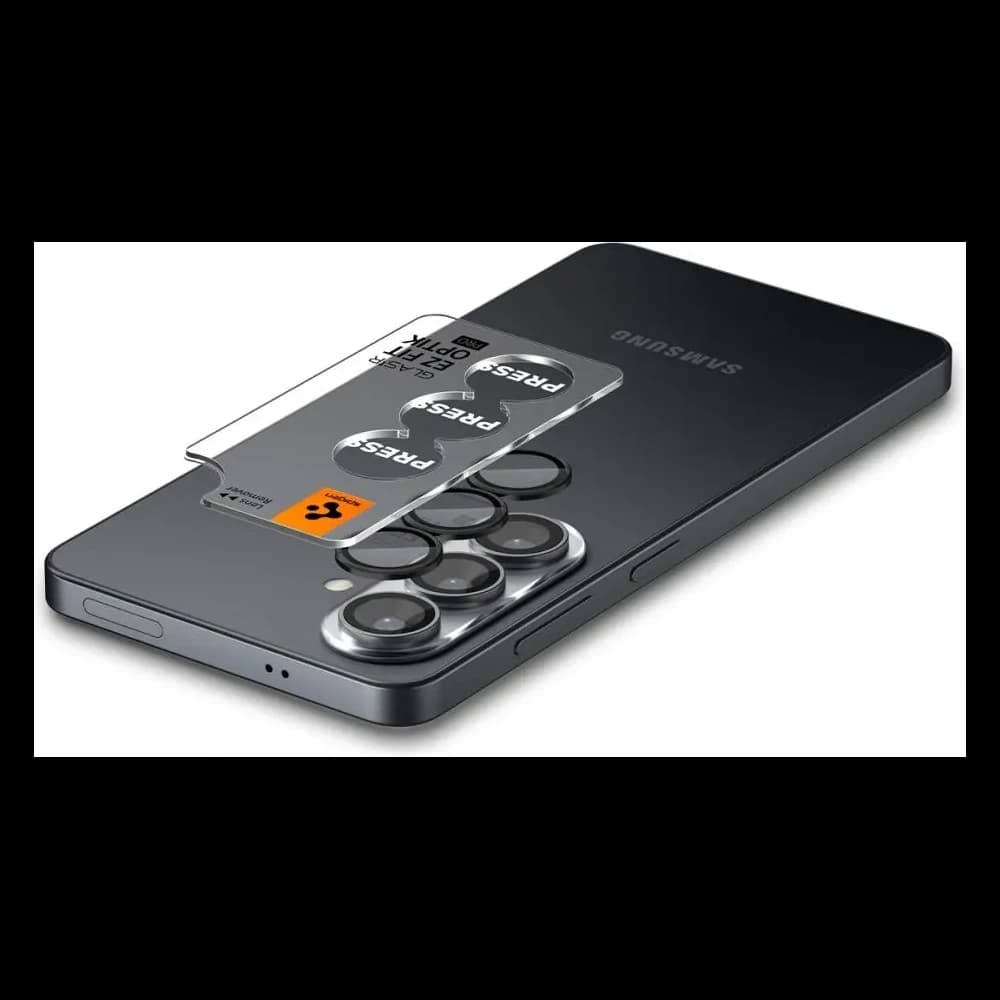 Spigen Optik Pro HD Glas.tr ez Fit Kamera Schutz Samsung Galaxy S26+ Plus Schwarz [2 PACK]
 - 5