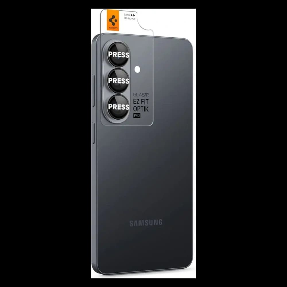 Spigen Optik Pro HD Glas.tr ez Fit Kamera Schutz Samsung Galaxy S26+ Plus Schwarz [2 PACK]
 - 7