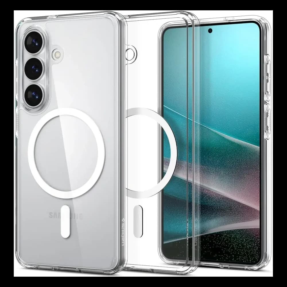 Spigen Ultra Hybrid Mag MagSafe Samsung Galaxy S26 čirý/bílý
 - 1