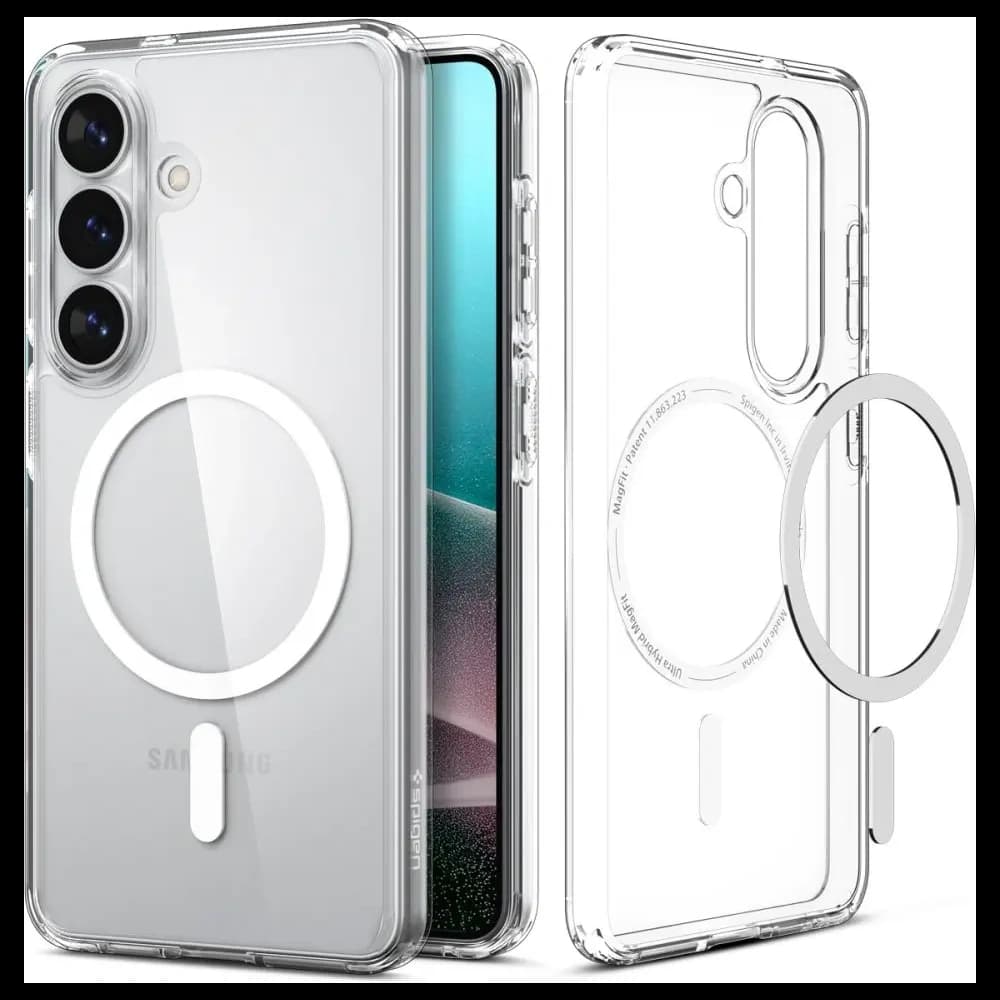 Spigen Ultra Hybrid Mag MagSafe Samsung Galaxy S26 čirý/bílý
 - 2