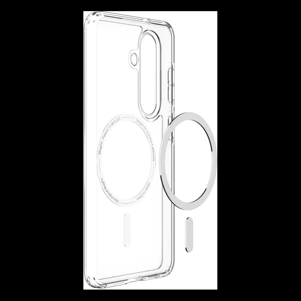 Spigen Ultra Hybrid Mag MagSafe Samsung Galaxy S26 čirý/bílý
 - 5