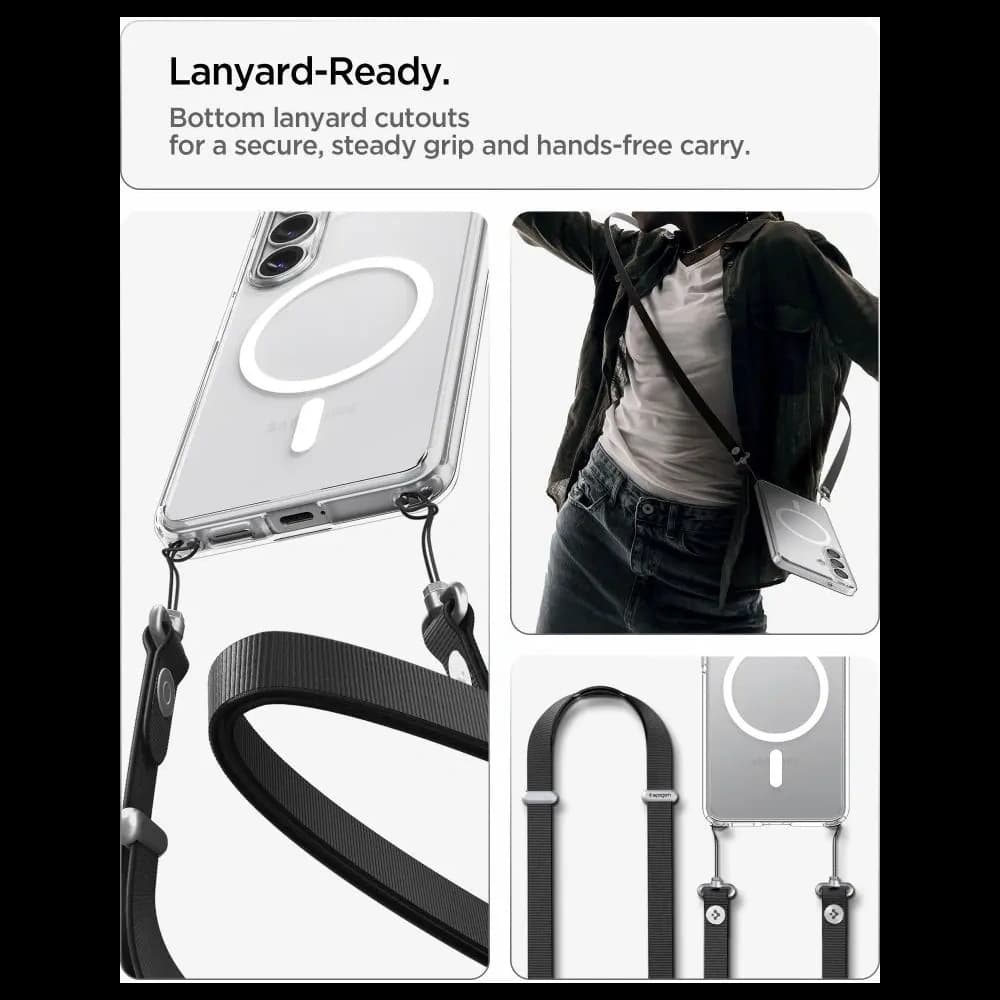 Spigen Ultra Hybrid Mag MagSafe Samsung Galaxy S26 čirý/bílý
 - 13