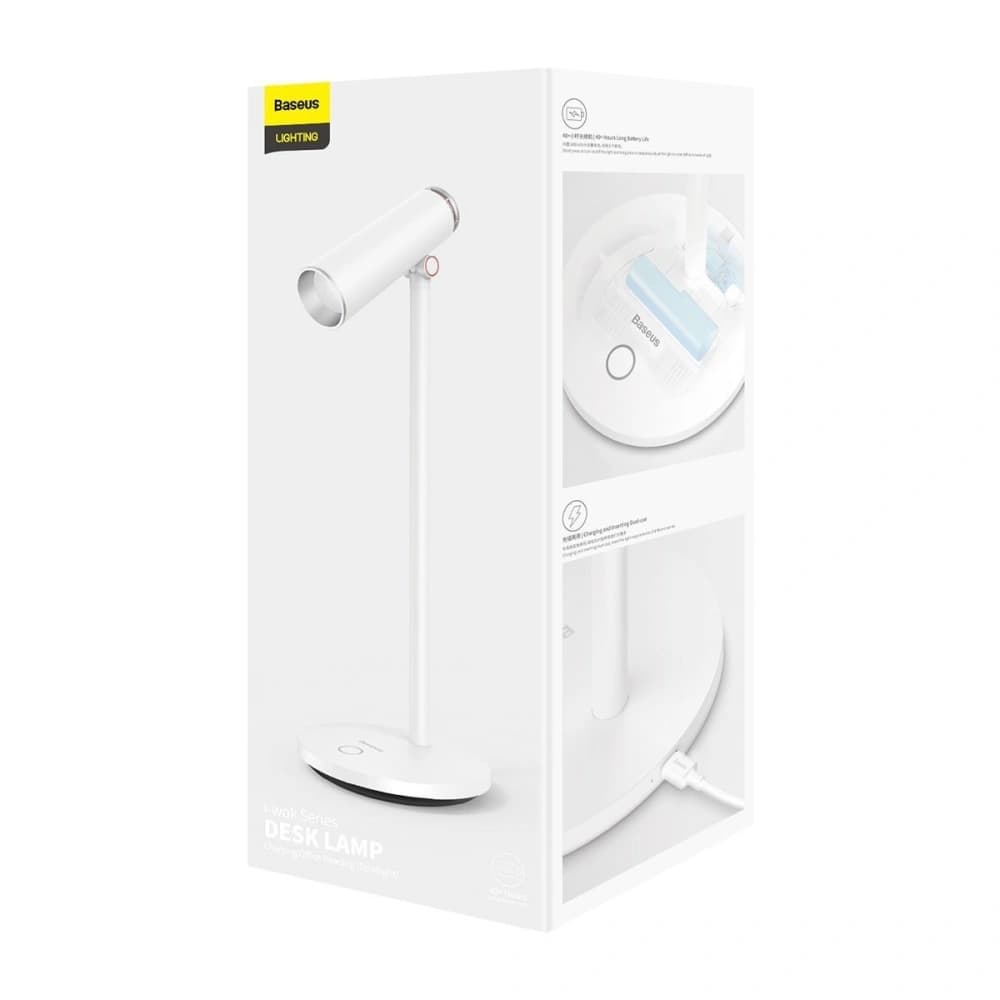 Baseus I-Wok desk lamp rechargeable (white) - 11