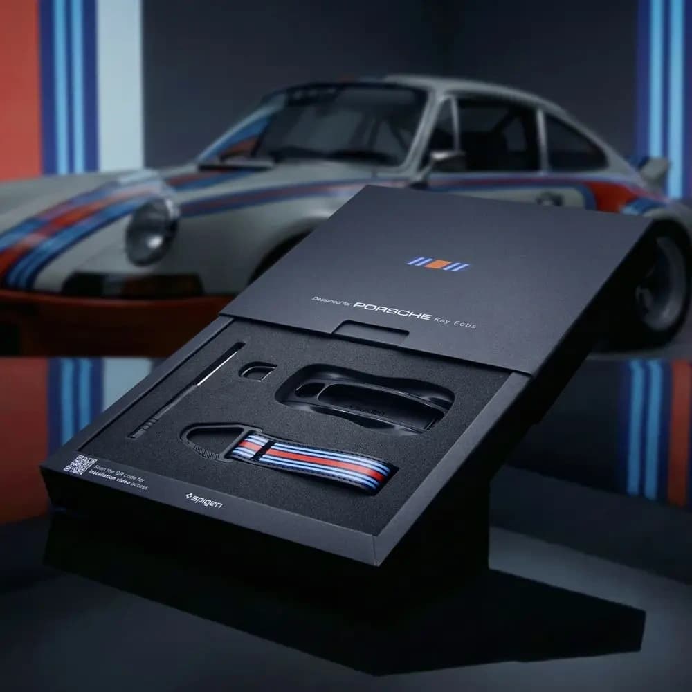 Spigen PK100 Porsche Key Fob Case Black - 8