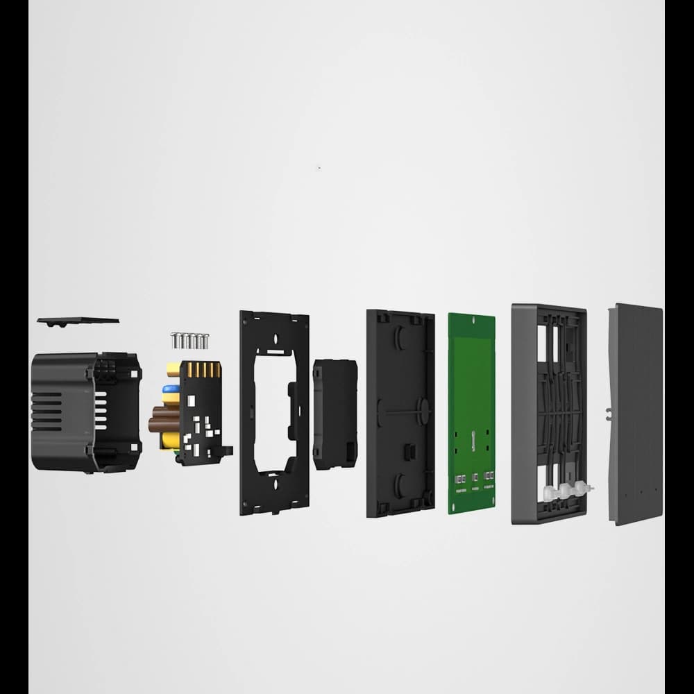 [CR] Inteligent comutator Sonoff 1-canale perete Wi-Fi negru - 9