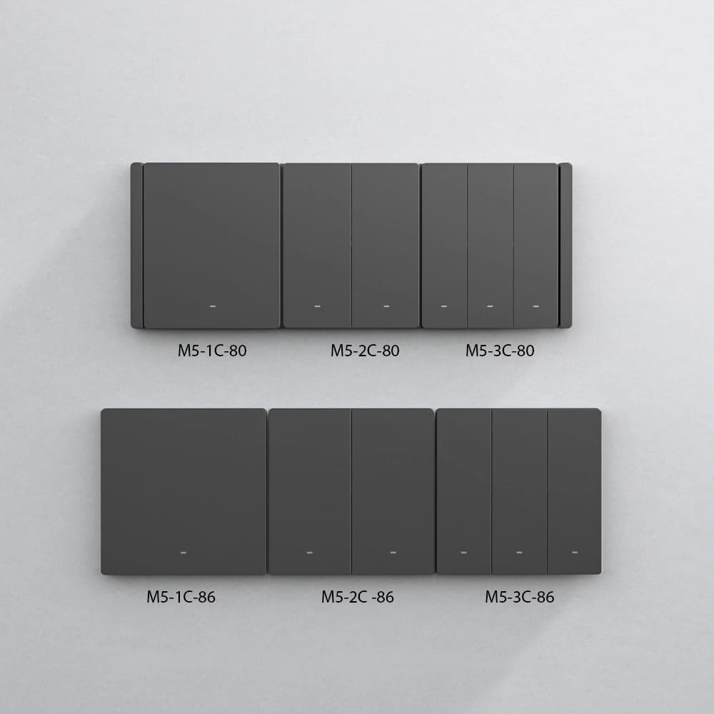 [CR] Inteligent comutator Sonoff 1-canale perete Wi-Fi negru - 15