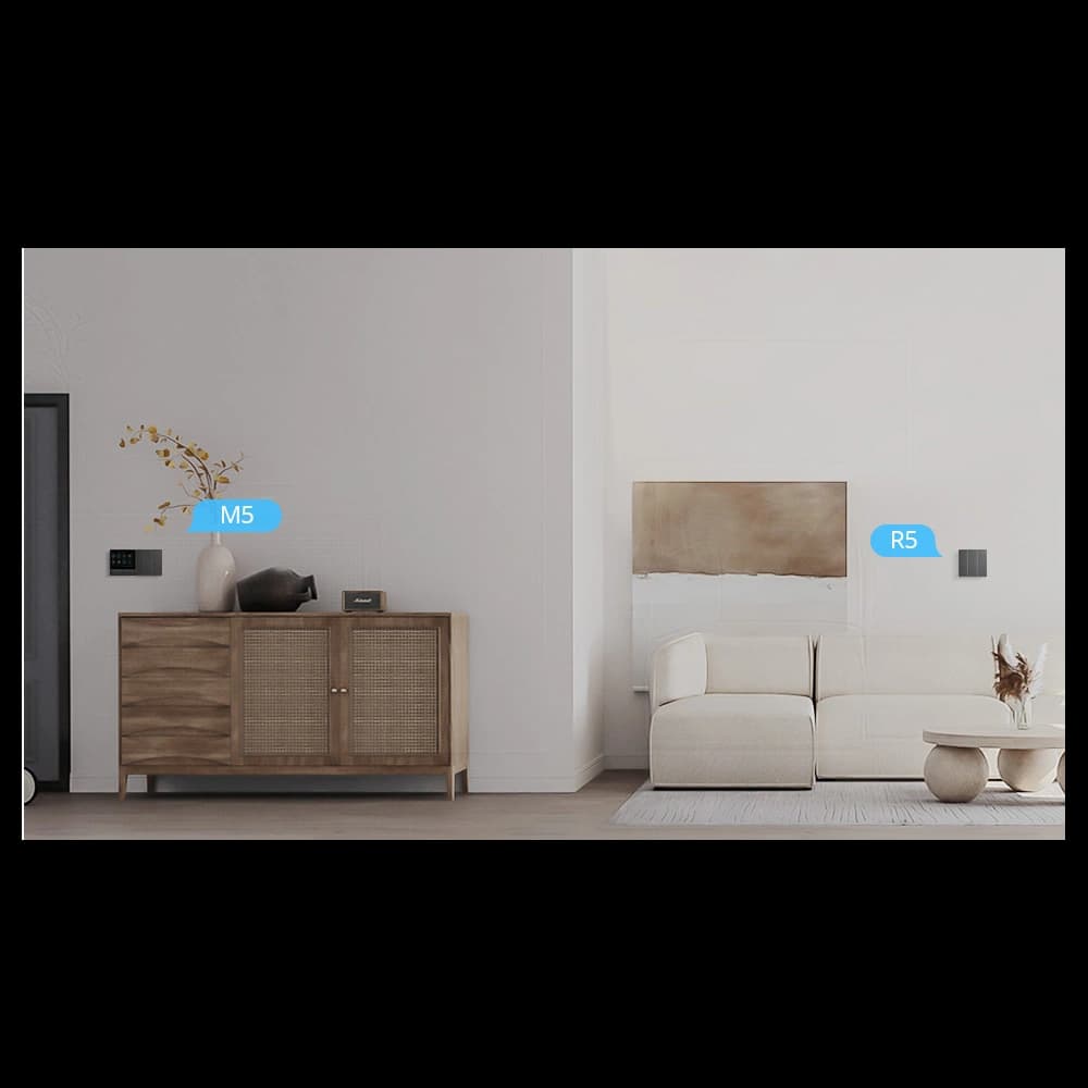 [CR] Inteligent comutator Sonoff 1-canale perete Wi-Fi negru - 17