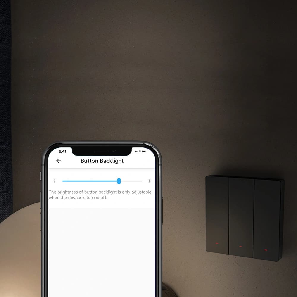 [CR] Inteligent comutator Sonoff 1-canale perete Wi-Fi negru - 20