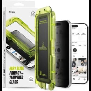 [CR] Ringke Easy Slide Apple iPhone 17 Pro Ochrana soukromí [2 BALENÍ]