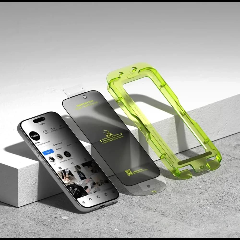 [CR] Ringke Easy Slide Apple iPhone 17 Pro Ochrana soukromí [2 BALENÍ] - 4