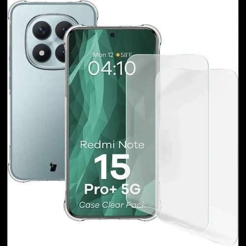Bizon Case Clear Pack Xiaomi Redmi Note 15 Pro+ Plus 5G