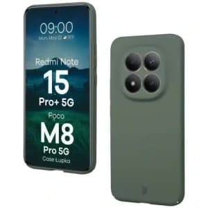Bizon Case Lupka Xiaomi Redmi Note 15 Pro+ Plus 5G / POCO M8 Pro 5G zelená