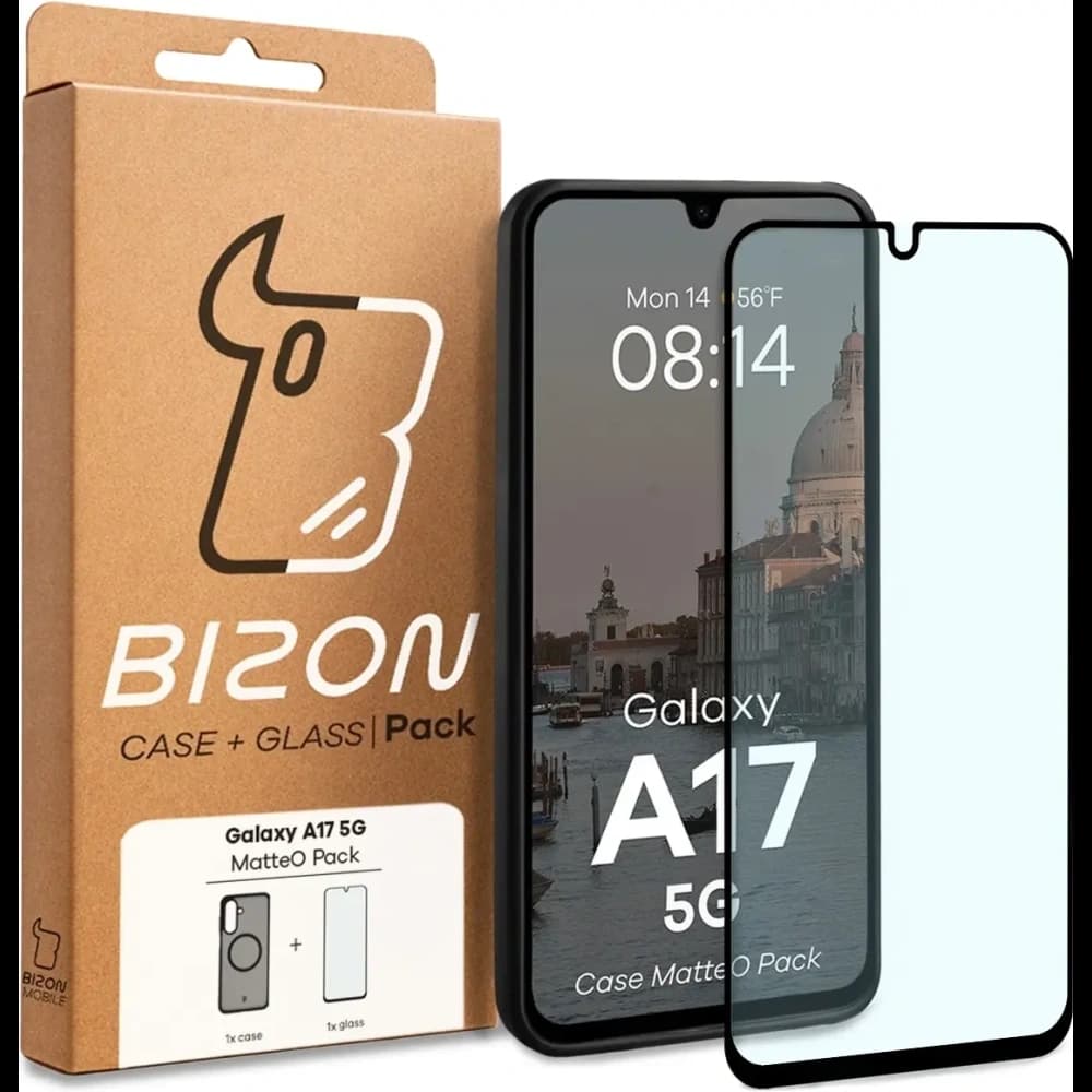 Bizon MatteO Magnetic Pack Samsung Galaxy A17 5G, füstös fekete - 9