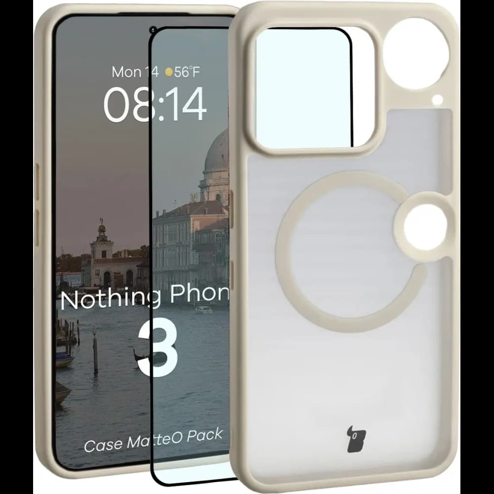 Bizon MatteO Magnetic Pack Nothing Phone (3), rauchbeige
 - 1
