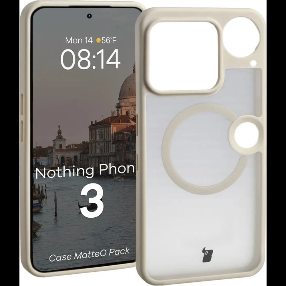 Bizon MatteO Magnetic Pack Nothing Phone (3), rauchbeige
 - 3