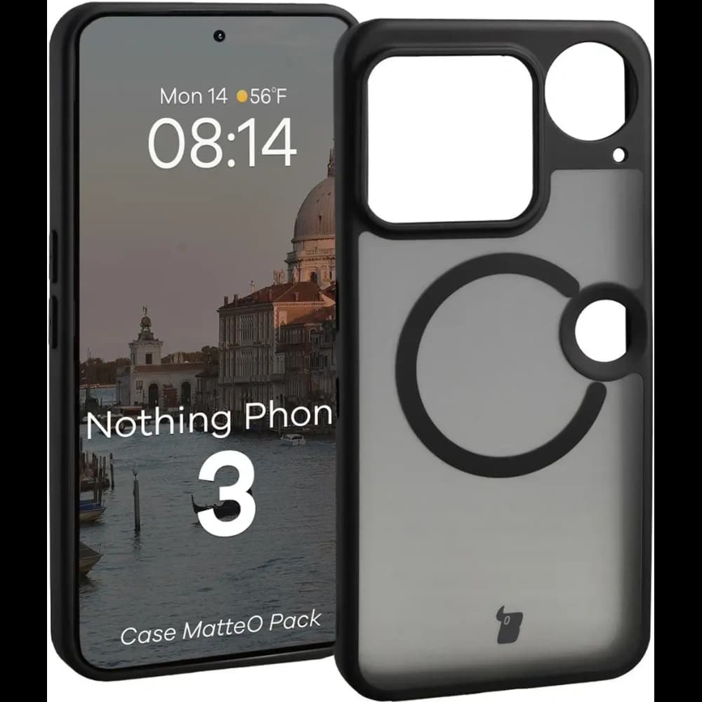 Bizon MatteO Magnetic Pack Nothing Phone (3), rauchschwarz
 - 3