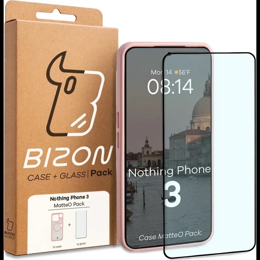 Bizon MatteO Magnetic Pack Nothing Phone (3), smoky light pink - 9