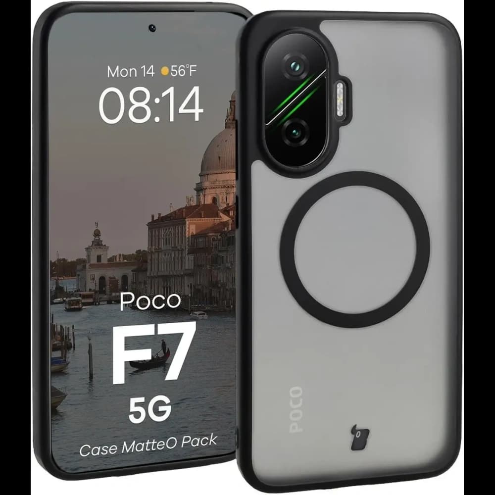 Bizon MatteO Magnetic Pack Xiaomi POCO F7, rauchschwarz
 - 3