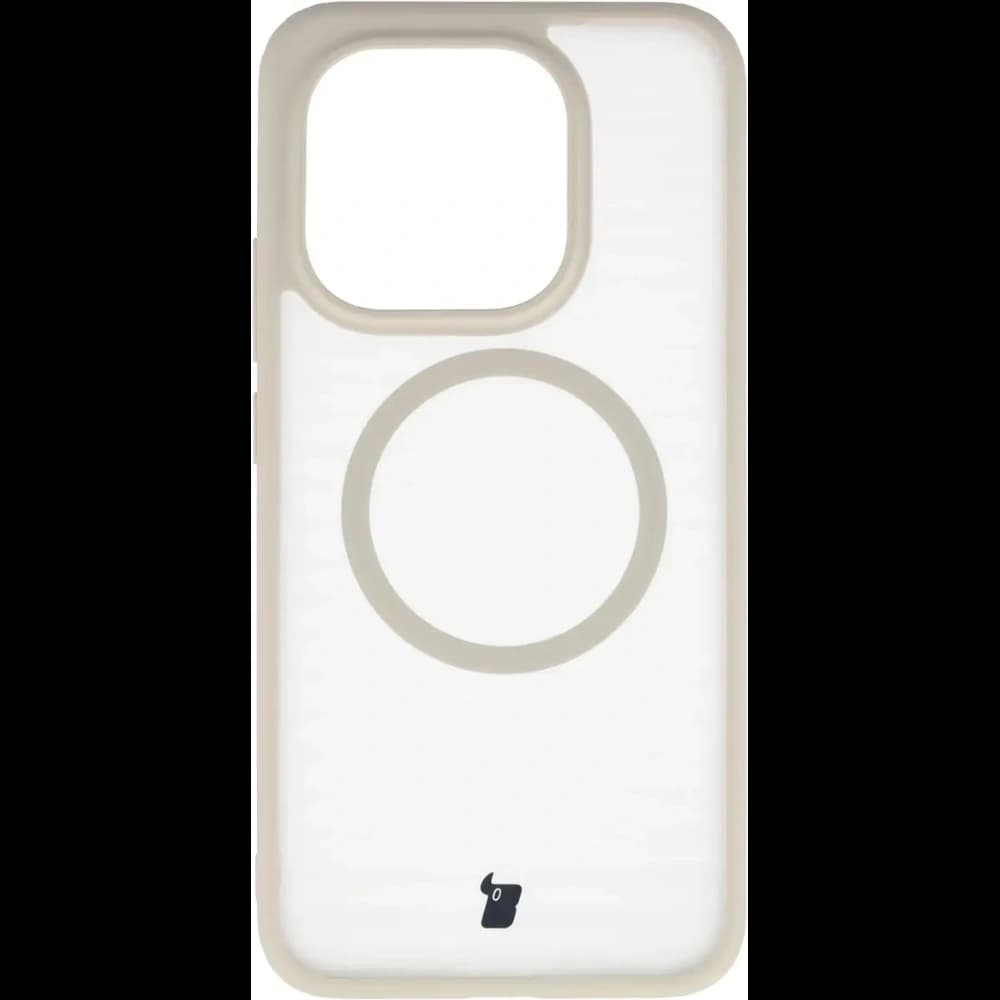 Bizon MatteO Magnetic Pack Xiaomi 15T, füstös bézs - 2