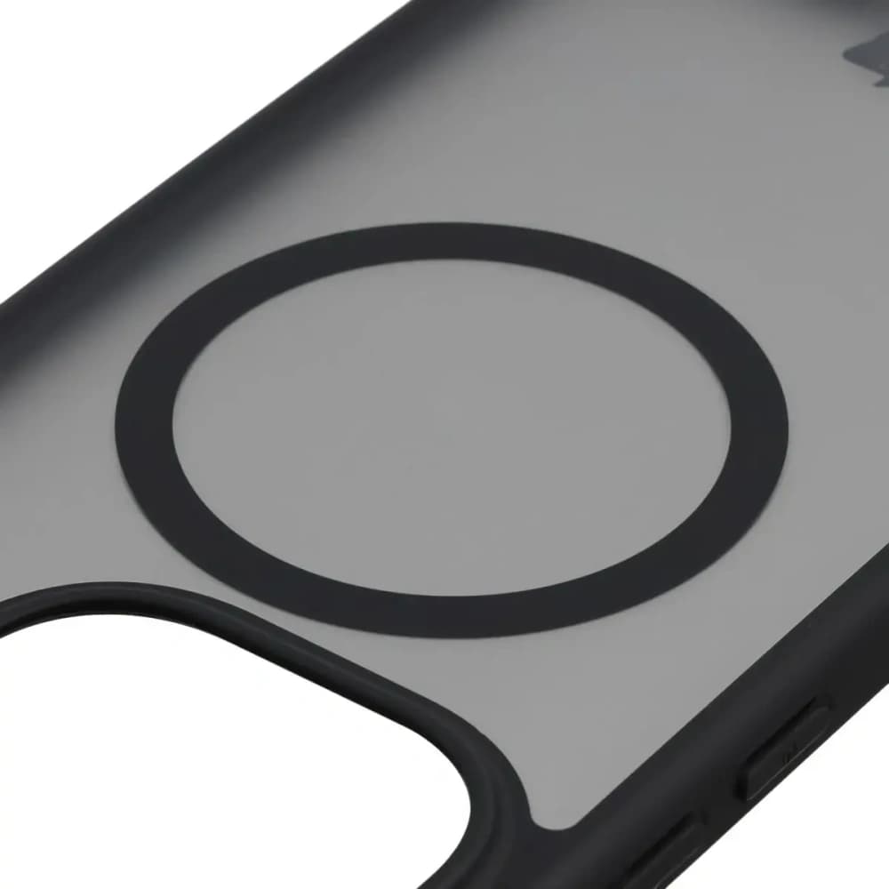Etui z pierścieniem magnetycznym + szkło hartowane Bizon MatteO Pack do Xiaomi 15T Pro, przydymione-czarne - 4