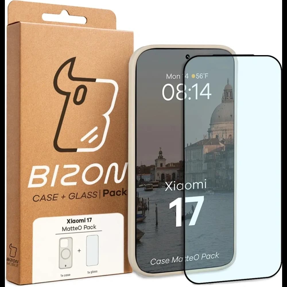 Bizon MatteO Magnetic Pack Xiaomi 17, füstös bézs - 9