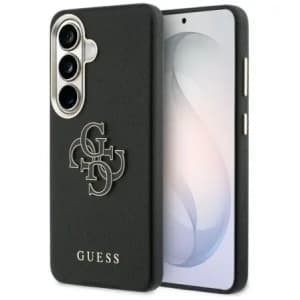 Guess Geprägtes Großes 4G Metall-Logo Samsung Galaxy S26+ Plus schwarz
