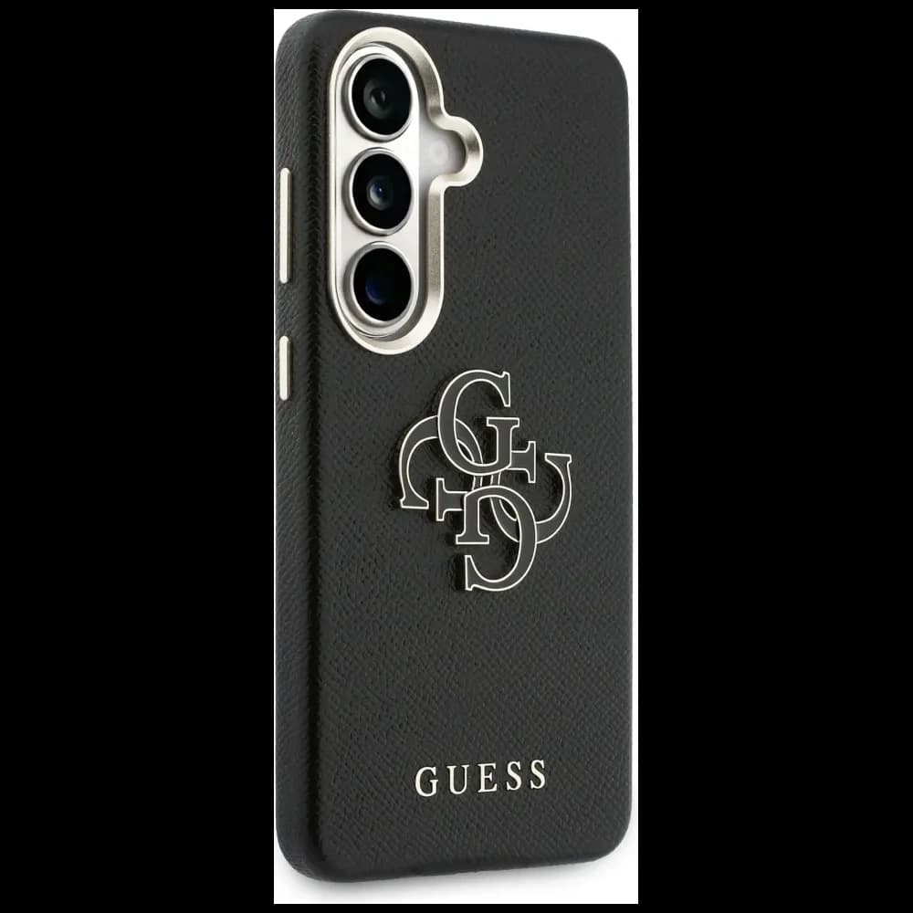 Guess Geprägtes Großes 4G Metall-Logo Samsung Galaxy S26+ Plus schwarz
 - 4