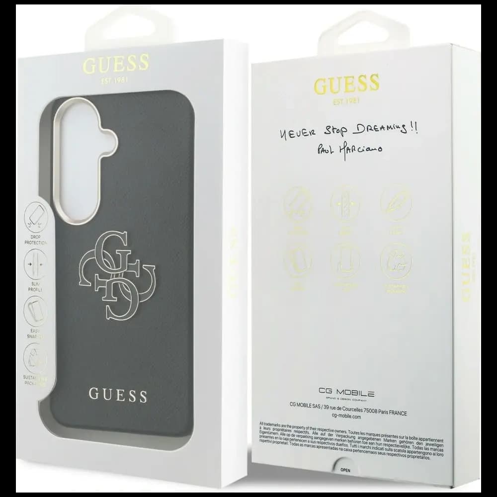 Guess Geprägtes Großes 4G Metall-Logo Samsung Galaxy S26+ Plus schwarz
 - 8