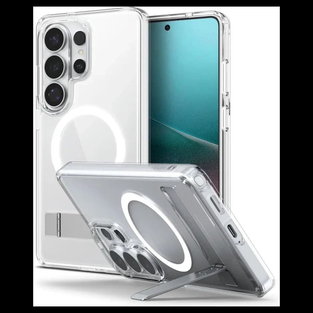 Spigen Ultra Hybrid S Mag MagSafe Samsung Galaxy S26 Ultra Klar/weiß
 - 2