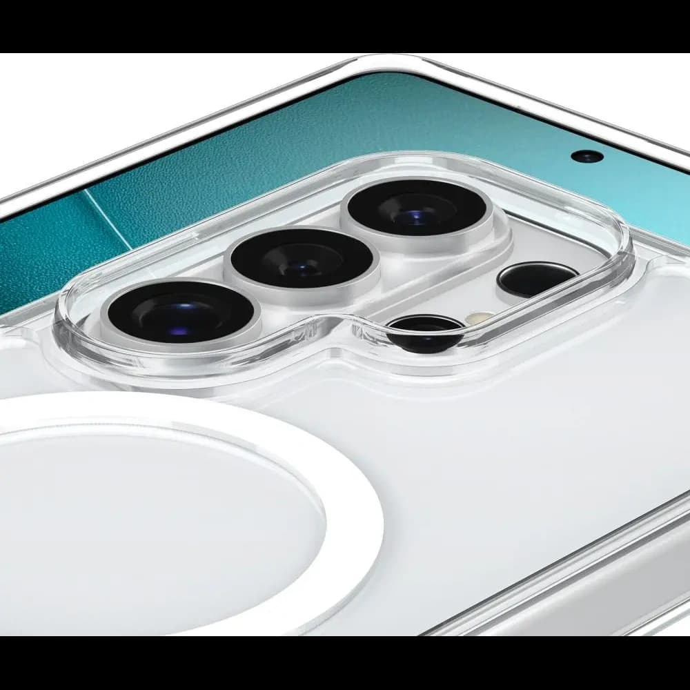 Spigen Ultra Hybrid S Mag MagSafe Samsung Galaxy S26 Ultra Klar/weiß
 - 5